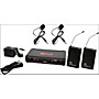 Open-Box Galaxy Audio EDXR/38VV Dual-Channel Wireless Lavalier System Condition 1 - Mint Band N Black