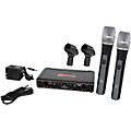 Galaxy Audio EDXR/HH38N Dual-Channel Wireless Microphone System Includes the EDXR Receiver and 2 HH38 Handheld Transmitters Frequency CODE N 518-542 MHz Band DBand D
