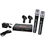 Galaxy Audio EDXR/HH38N Dual-Channel Wireless Microphone System Includes the EDXR Receiver and 2 HH38 Handheld Transmitters Frequency CODE N 518-542 MHz Band N