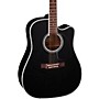 Takamine EF341DX Acoustic-Electric Guitar Black