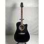 Used Takamine EF341SC Acoustic Electric Guitar Black