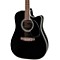 EF341SC Legacy Series Acoustic-Electric Guitar Level 2 Black 888365179315
