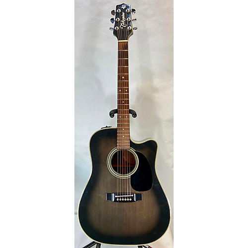 Takamine EF360BC Acoustic Electric Guitar Black