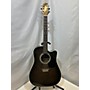 Used Takamine EF361EC Acoustic Electric Guitar Black
