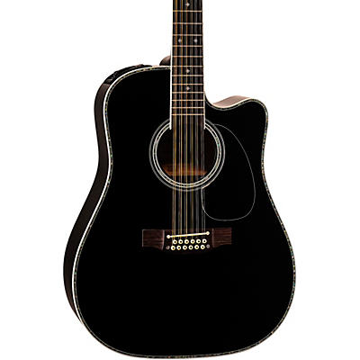 Takamine EF381DX 12-String Dreadnought Cutaway Acoustic-Electric Guitar