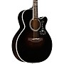 Takamine EF450C NEX Thermal Top Acoustic-Electric Guitar Transparent Black Burst 62020354