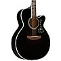 Takamine EF450C NEX Thermal Top Acoustic-Electric Guitar Transparent Black Burst 62020355