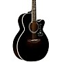 Takamine EF450C NEX Thermal Top Acoustic-Electric Guitar Transparent Black Burst 62070072