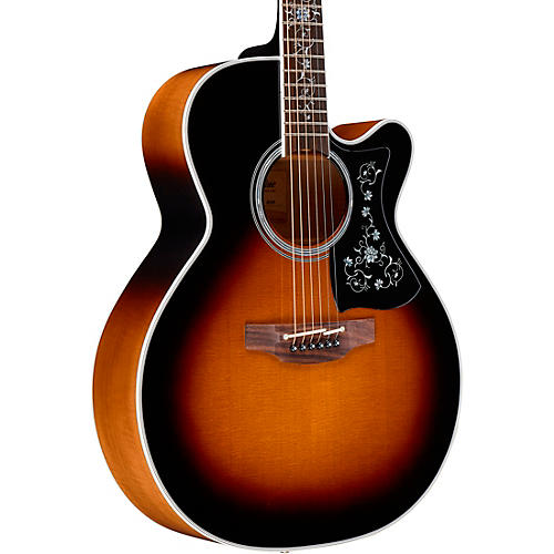 Takamine EF450C Thermal Top Acoustic-Electric Guitar Condition 2 - Blemished Brown Sunburst 197881120283