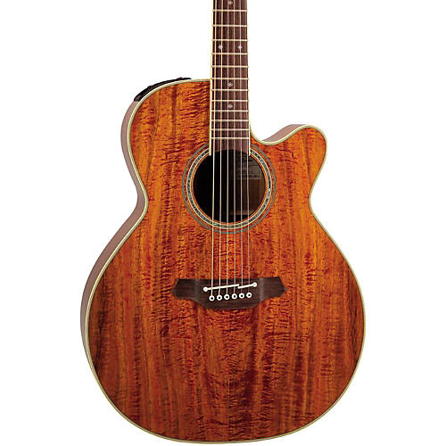 Takamine EF508KC NEX Legacy Series All Koa Acoustic-Electric Guitar Condition 1 - Mint Natural