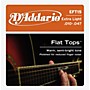 D'Addario EFT15 Flat Top PB Extra Light Acoustic Guitar Strings