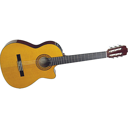 EG124C G Series Cutaway Acoustic-Electric Classical Guitar