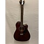 Used Takamine EG334 RC Acoustic Electric Guitar Red