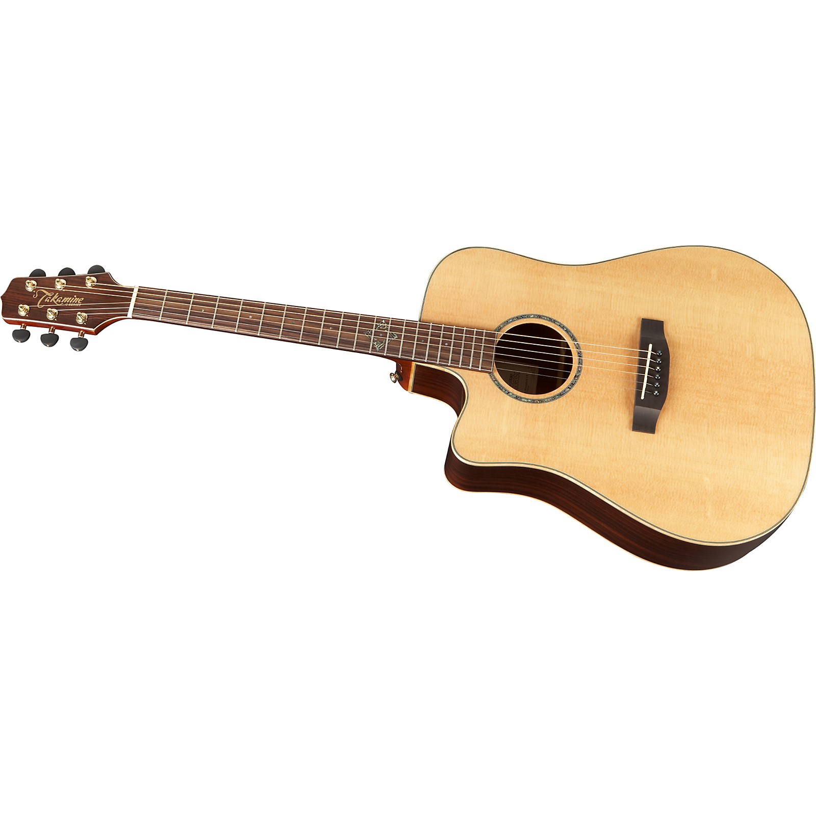 Takamine EG363SCLH G LeftHanded Dreadnought AcousticElectric Guitar