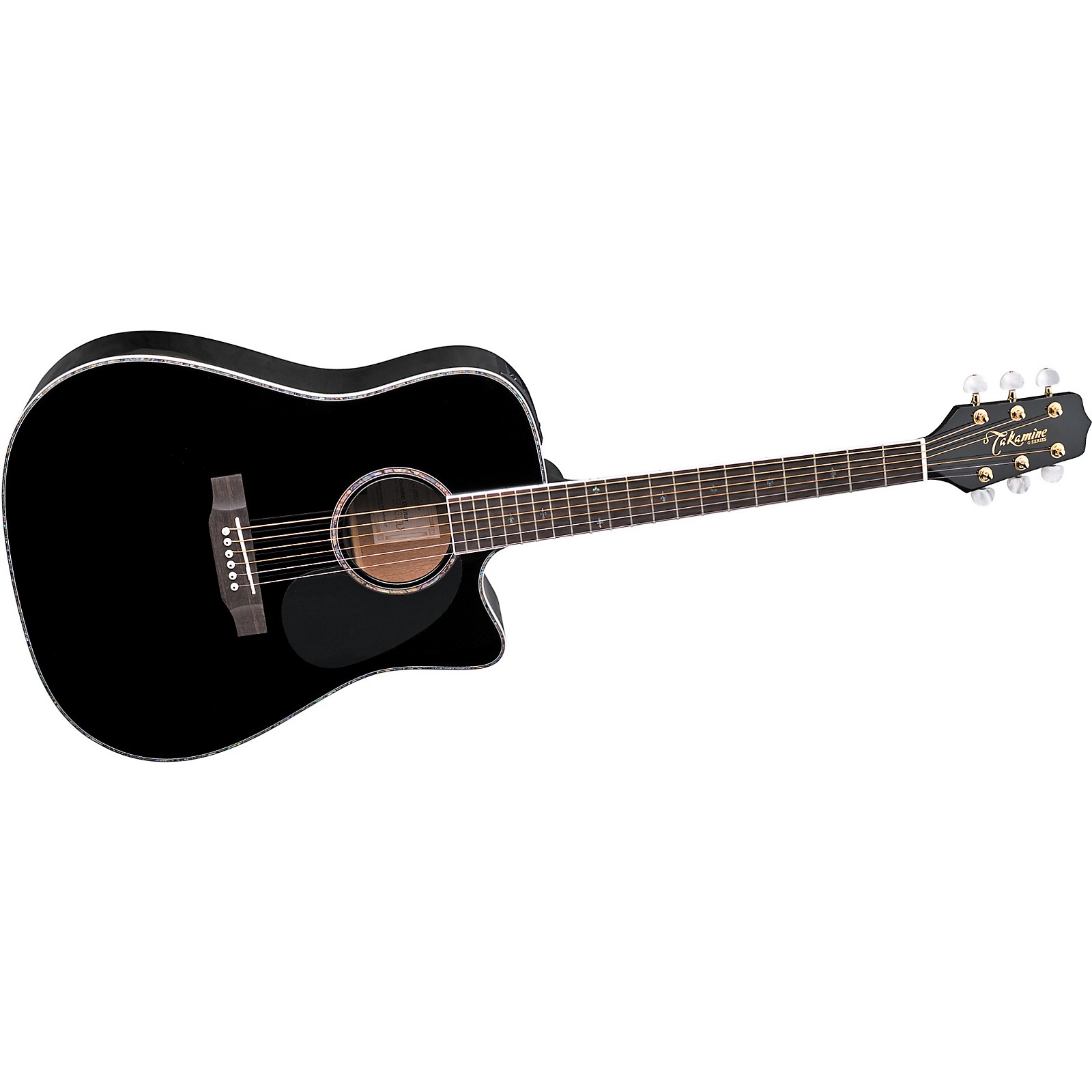 Takamine EG531DLX Solid Spruce Top AcousticElectric Guitar Musician