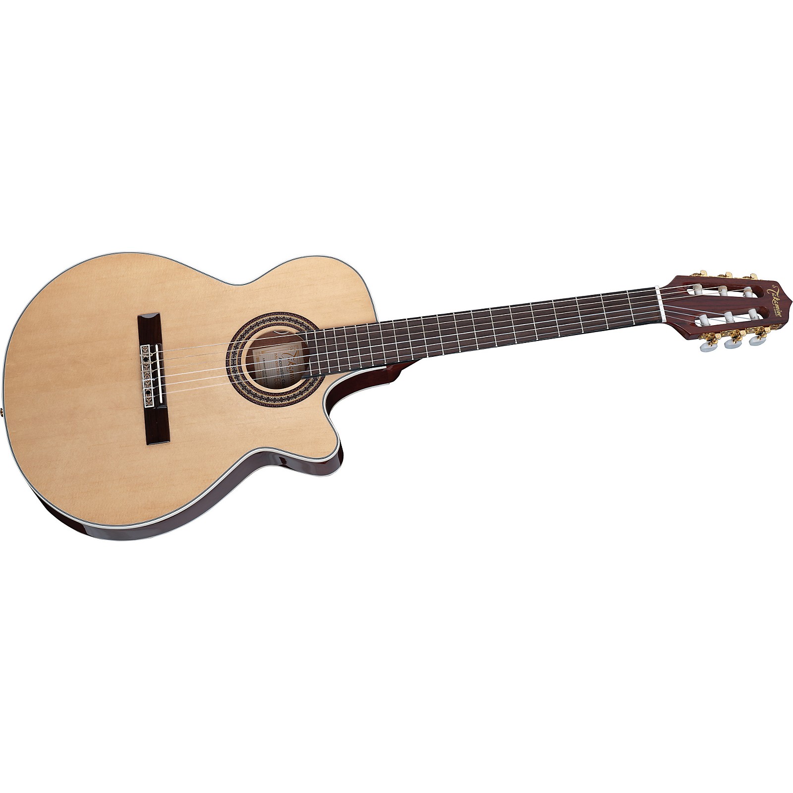 Takamine EG562C FXC Thin Line AcousticElectric Nylon String Guitar Musician's Friend