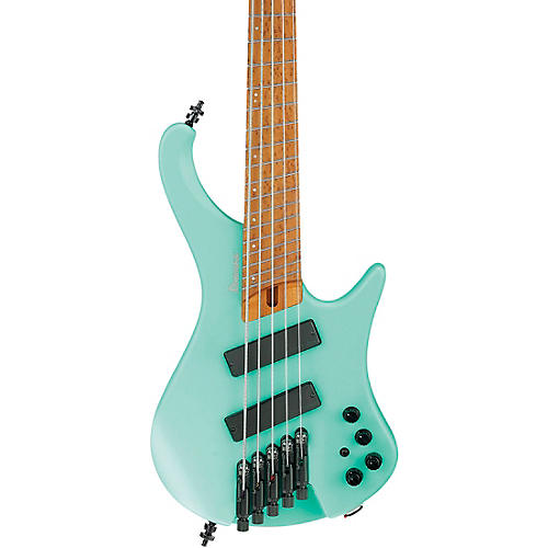 Ibanez EHB1005MS 5-String Multi-Scale Ergonomic Headless Bass Condition 1 - Mint Sea Foam Green Matte