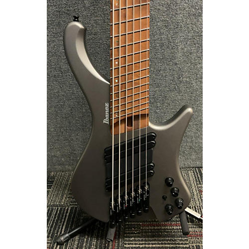 Ibanez EHB1006MS Electric Bass Guitar Metallic Silver