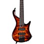 Open-Box Ibanez EHB1505S 5-String Multi Scale Ergonomic Headless Bass Guitar Condition 1 - Mint Dragon Eye Burst Low Gloss
