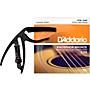 D'Addario EJ Phosphor Bronze Acoustic Strings with a Reflex Capo, CP-17 Extra Light (10-47)