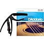 D'Addario EJ Phosphor Bronze Acoustic Strings with a Reflex Capo, CP-17 Light (12-53)