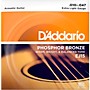 D'Addario EJ15 Phosphor Bronze Extra Light Acoustic Strings - (10-47)