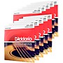 D'Addario EJ17-10P Phosphor Bronze Medium Acoustic Strings 10-Pack