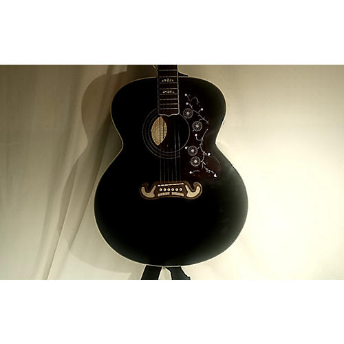 Epiphone EJ200 Acoustic Guitar Black