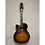 Used Epiphone EJ200SCE Left Handed Acoustic Electric Guitar Vintage Sunburst