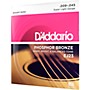 D'Addario EJ23 Phosphor Bronze Super Light Acoustic Guitar Strings 09 - 45