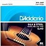 D'Addario EJ40 Silk and Steel Ball End Acoustic Folk Guitar Strings