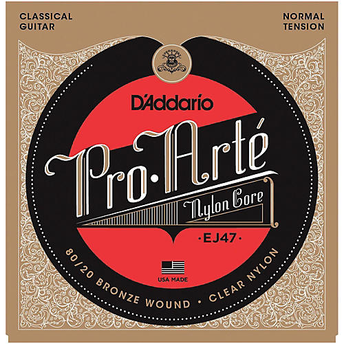 D'Addario EJ47 Pro-Arte 80/20 Bronze Normal Tension Classical Guitar Strings