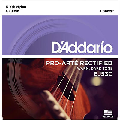 D'Addario EJ53C Pro-Arte Rectified Hawaiian/Concert Ukulele Strings