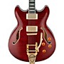 Ibanez EKM Series EKM10T Eric Krasno Signature Semi-Hollow Electric Guitar Wine Red