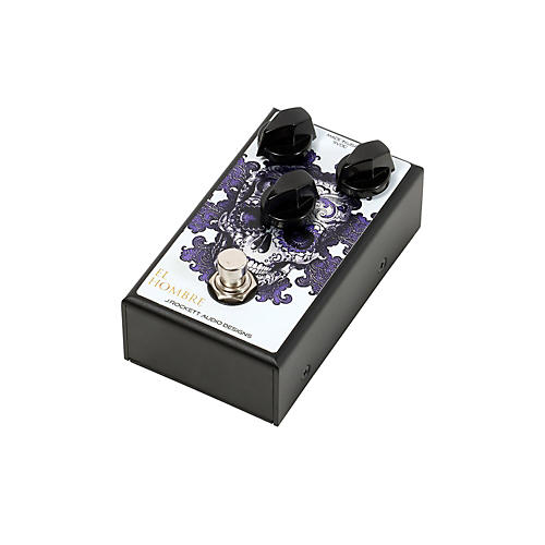 J.Rockett Audio Designs EL Hombre Overdrive Effects Pedal Condition 3 - Scratch and Dent Silver/Purple/White 197881377410