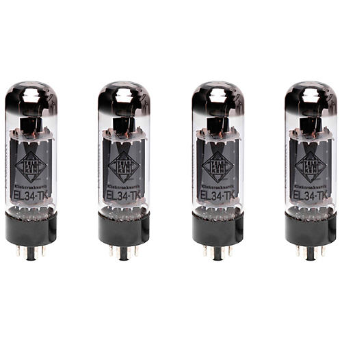 Telefunken EL34-TK Power Tubes Quad