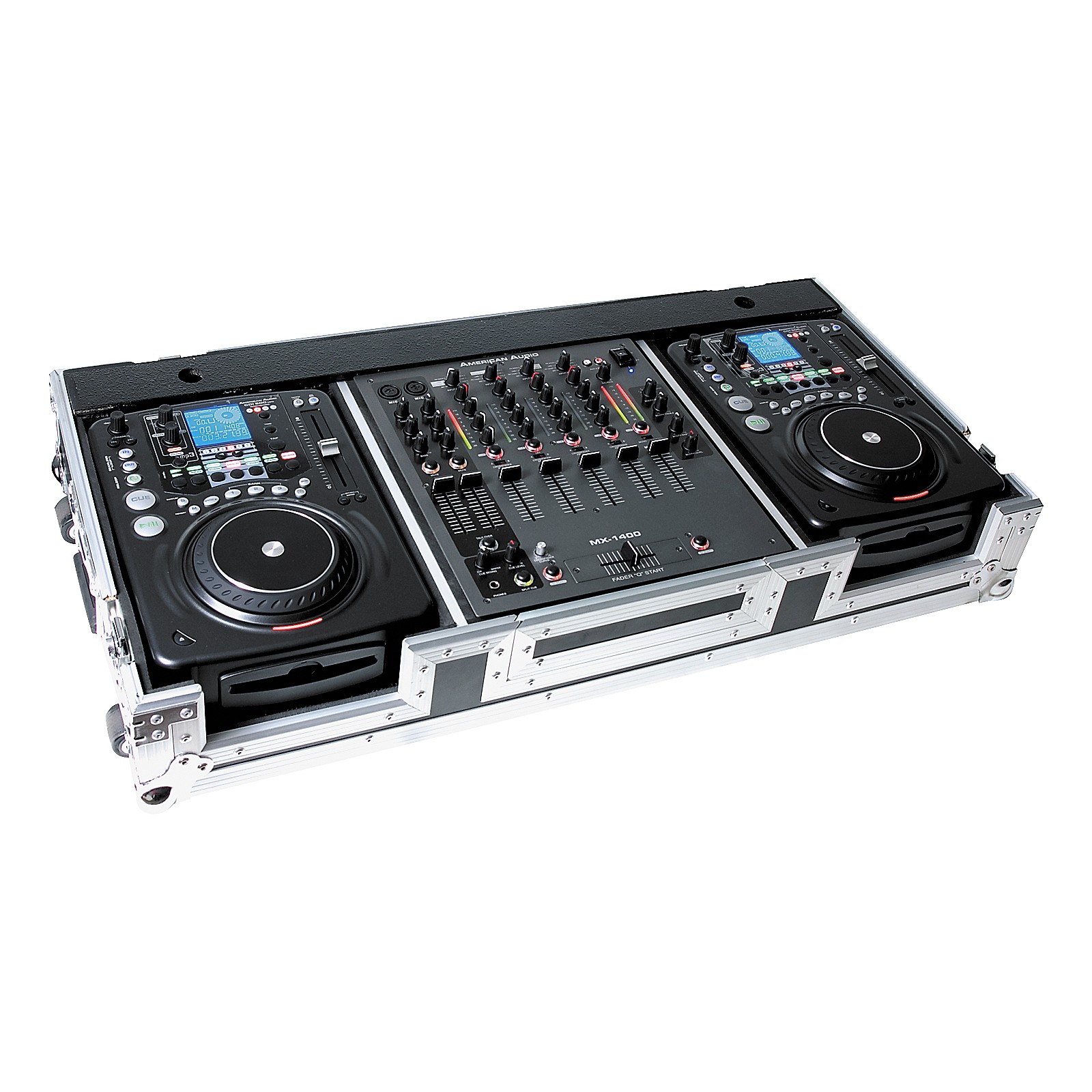 American Audio ELEV8FX DJ CD and Mixer System Musician's Friend