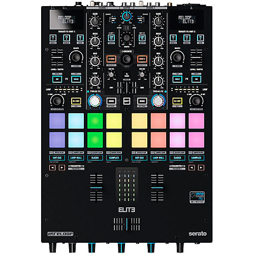 Reloop ELITE 2-Channel DVS Battle Mixer for Serato DJ Pro Condition 1 - Mint