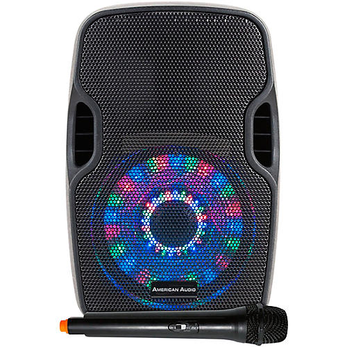 ELS 8 GO LTW Portable Battery-powered 8 in. PA Speaker with LEDs and Mic