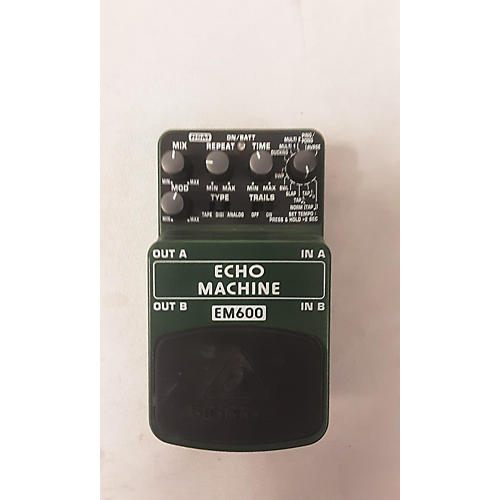 Behringer EM600 Echo Machine Echo Modeling Effect Pedal