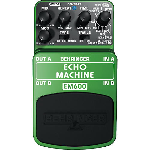 EM600 Echo Machine Echo Modeling Effects Pedal