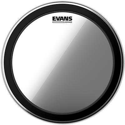 EVANS EMAD Clear Batter Bass Drum Head -