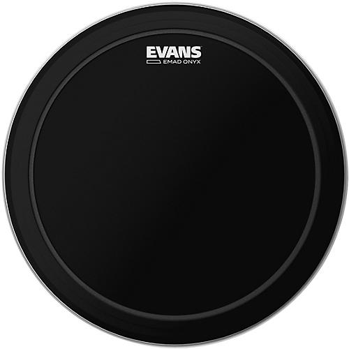 Evans EMAD Onyx Bass Batter Drum Head 22 in.