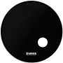 EVANS EMAD Resonant Bass Drum Head - Black 20 in.