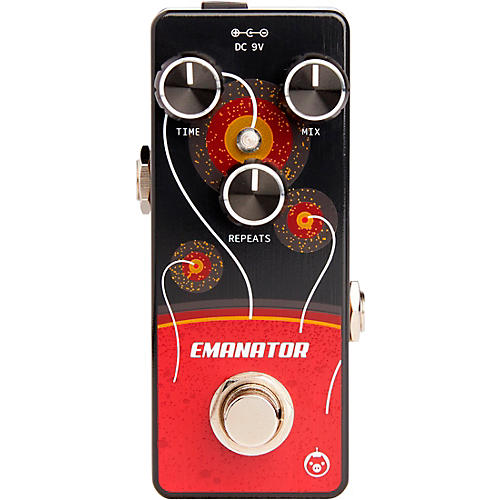 Pigtronix Emanator Delay Effects Pedal Condition 1 - Mint Black and Red
