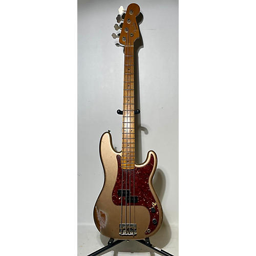 Fender EMPIIRE 1958 PBASS HEAVY RELIC Electric Bass Guitar FIRE MIST GOLD