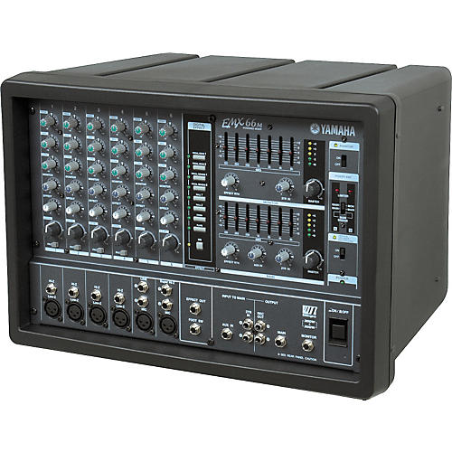 Yamaha EMX66M 6Channel Powered Mixer Musician's Friend