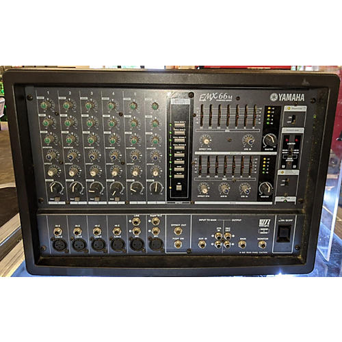 Yamaha EMX66M Powered Mixer Musician