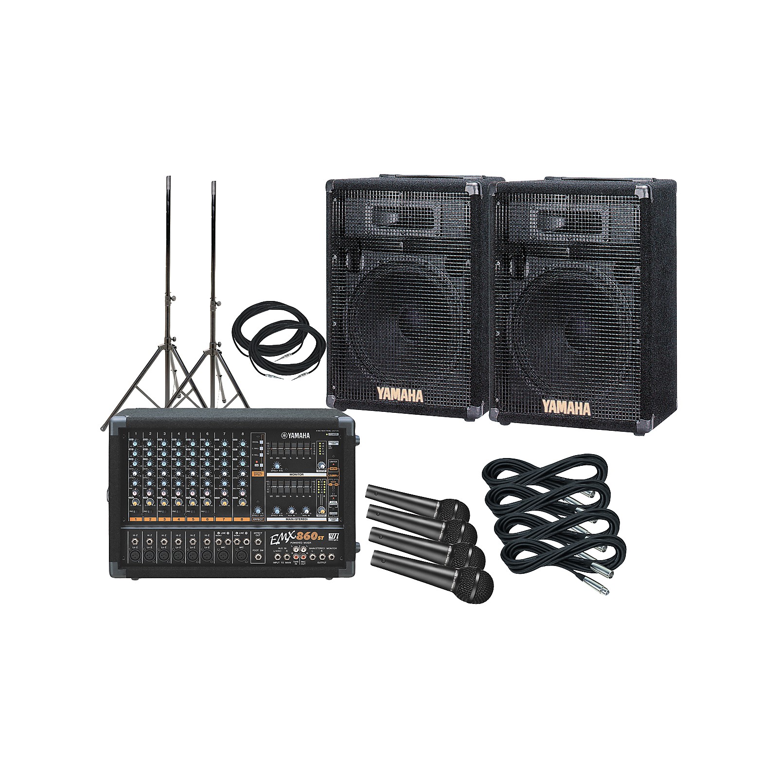 Yamaha EMX860ST PA Package Musician's Friend