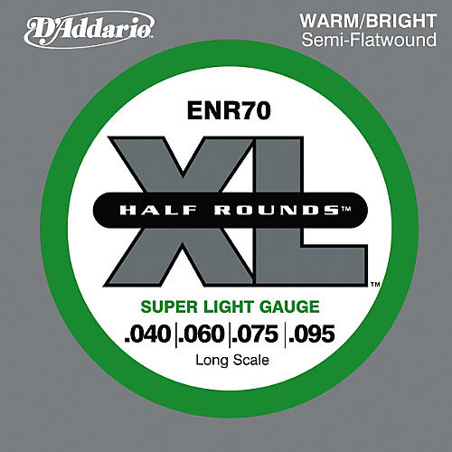 ENR70 Half Rounds Bass Strings Super Lt Long Scale